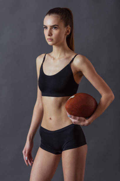 istock Beautiful young sportswoman 1048906978