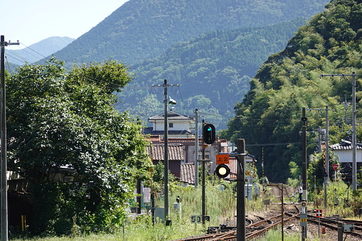 Landscape of the Tsuwano town, Shimane.