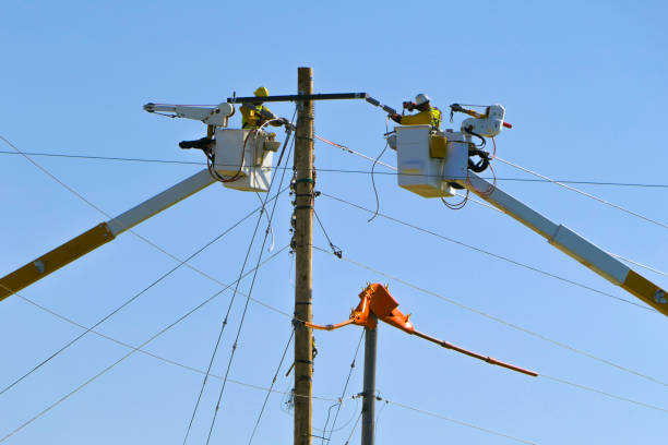istock Linemen working on electric power lines. 1048912532
