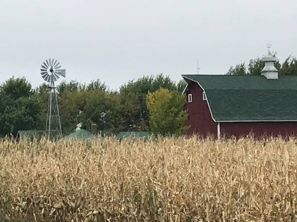istock Country farm landscape 1048916896