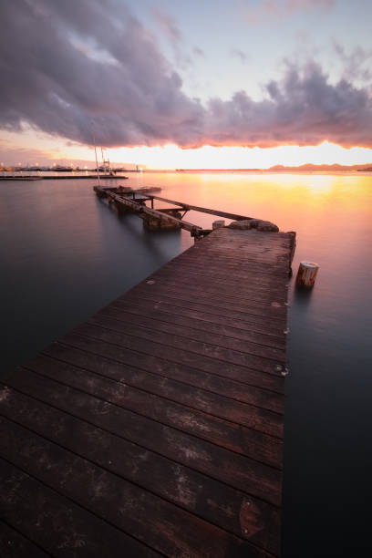 istock Pontoon on the mediterranean sea 1048927570