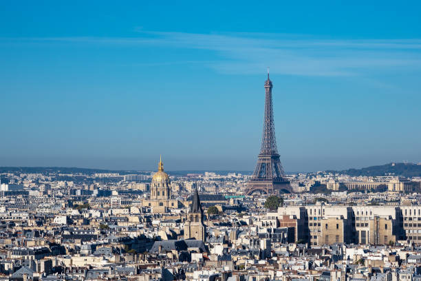 istock View to the Eiffel Tower in Paris, France 1048946752