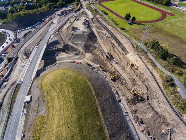 istock Large new bridge construction in Wales 1048958696