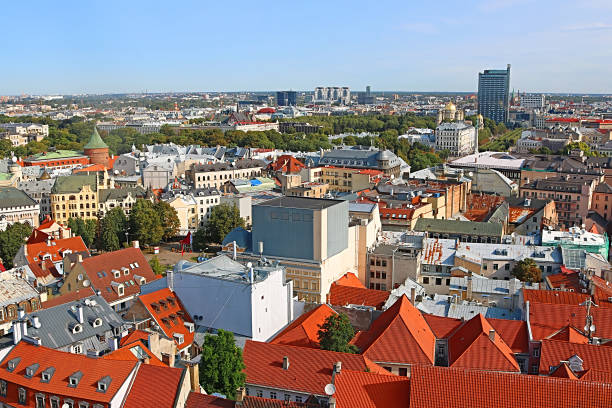 istock View of Riga in a sunny day, Latvia 1048974514