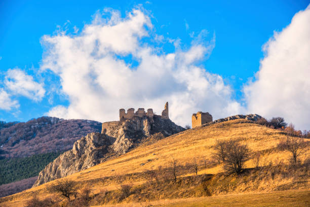 istock Sunny day in Trascau Mountains, Romania 1048975688
