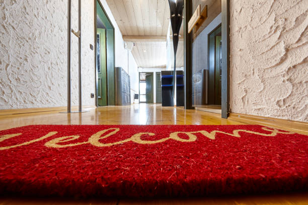 istock View to the corridor of an apartment 1048978688