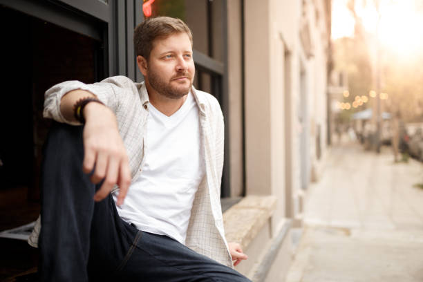 istock Relaxed man portrait 1048979038