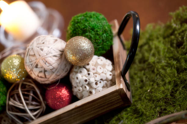 istock Christmas holiday dining eco friendly centerpiece 1048979540