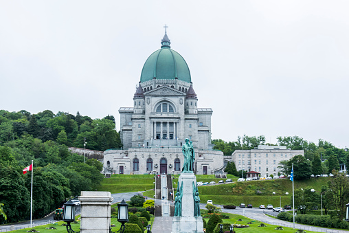 Saint Joseph's Oratory of Mount Royal at Montreal, Canada is a Roman Catholic Basilica.