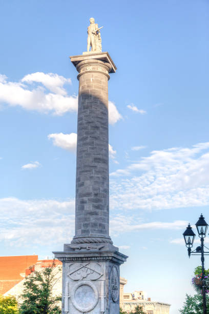 istock Nelson's Column Monument in Montreal, Quebec, Canada 1048983128