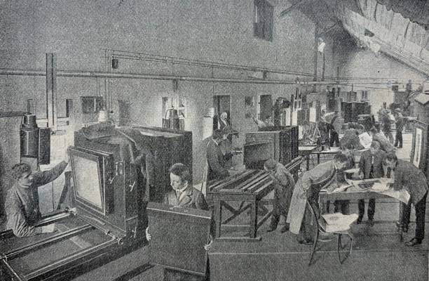 istock Photographic studio of a printing plant 1048986682