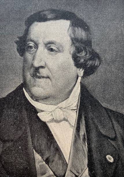 istock Gioachino Rossini, italian composer, 1792-1862 1048990806