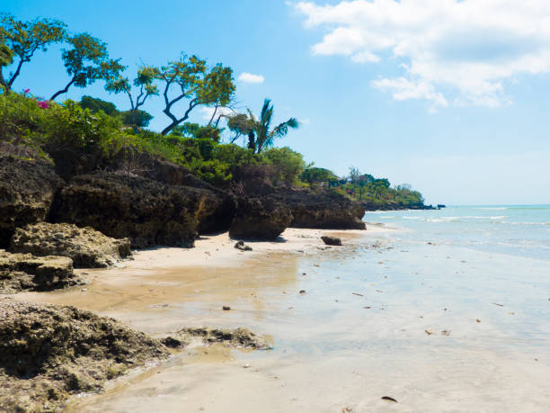 istock jimbaran beach in Bali, paradise sandy beach, Indonesia 1049016406
