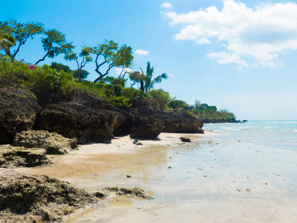 istock jimbaran beach in Bali, paradise sandy beach, Indonesia 1049016456