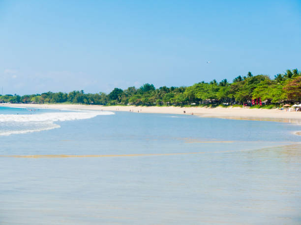 istock jimbaran beach in Bali, paradise sandy beach, Indonesia 1049016530
