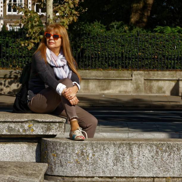 istock Mature natural beauty, city scene 1049019922