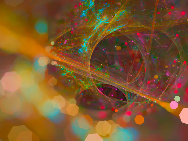 istock abstract design, digital beautiful fractal, magic 1049028846