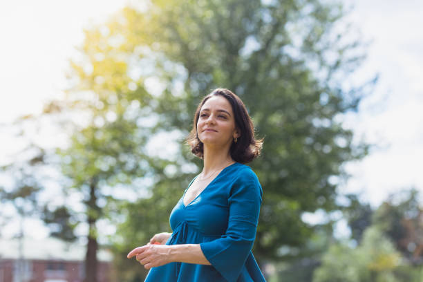 istock Close-up on woman face 1049043774