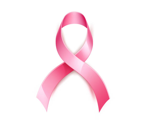 istock Vector breast cancer awareness poster pink ribbon 1049054416
