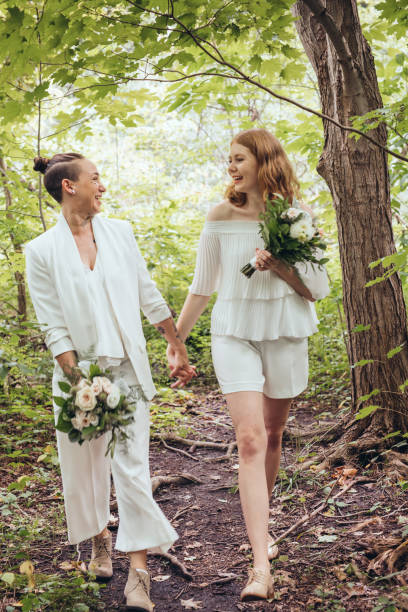 istock Wedding day , LGBTQ couple 1049060726