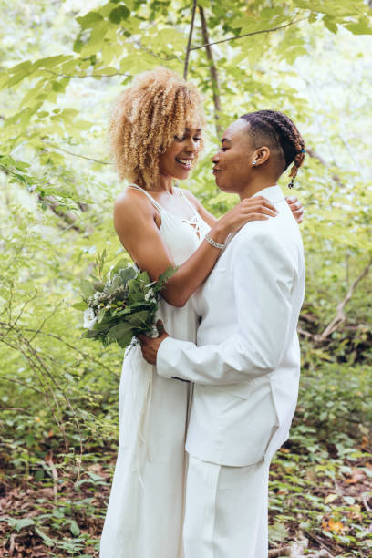istock Wedding day , LGBTQ couple 1049060732