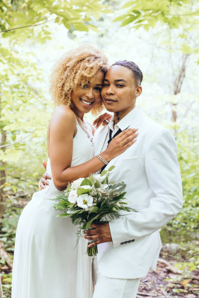 istock Wedding day , LGBTQ couple 1049060748
