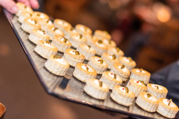 istock Finger food ready on a dish for party or events 1049063218