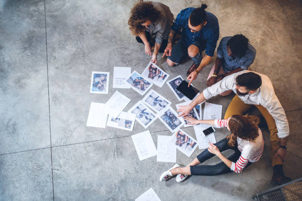 istock Creative Cooperation Of Young Designers 1049084434