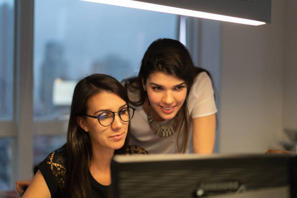 istock Two Businesswoman Meeting at Office 1049089206