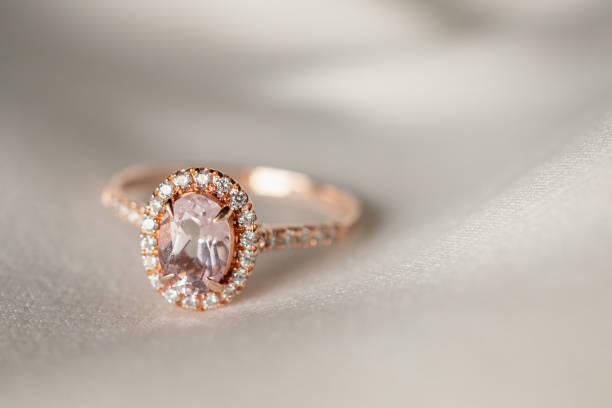 istock Jewelry wedding diamond ring close up 1049089466