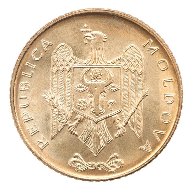 istock Coin Moldavian bani 1049099196