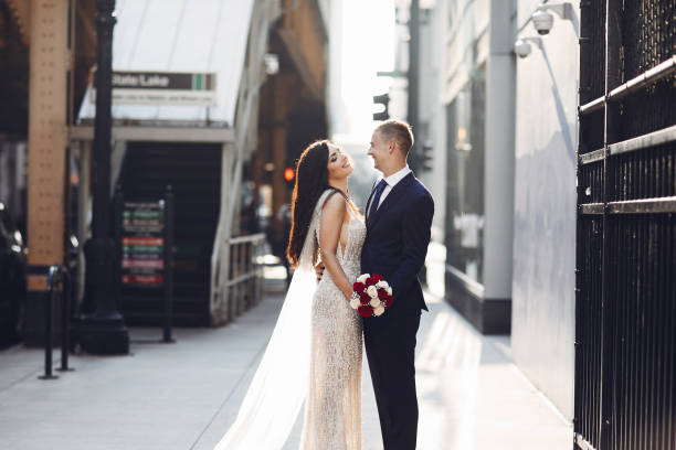 istock Wedding in a city 1049101956