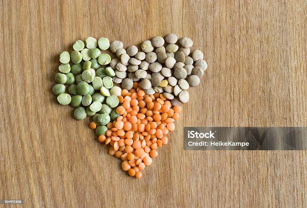 Liebevoll legumes - Lizenzfrei Braune Linse Stock-Foto