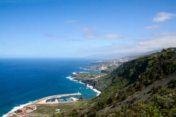Road tripping in Tenerife, you come across some beautiful sights, with the amazing cliffs and beautiful ocean.