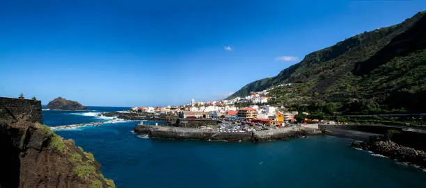 By the coast of northern Tenerife, there's a small, charming town by the name of Garachico, Canary Islands