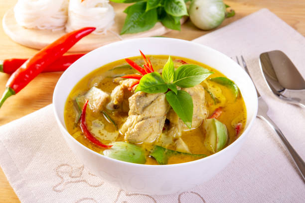 istock Green Chicken Curry,Thai cuisine 1049137440