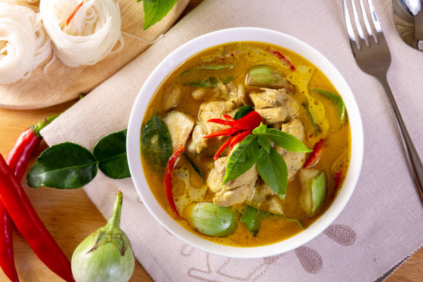 istock Green Chicken Curry,Thai cuisine 1049137454