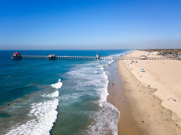 istock Huntington Beach Aerial View 1049149350