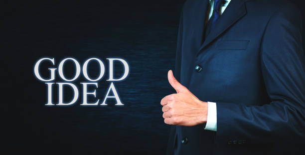 istock Businessman showing a thumbs up sign. Good Idea 1049174844
