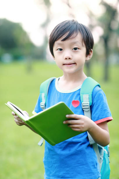 istock Little boy going to school 1049180522