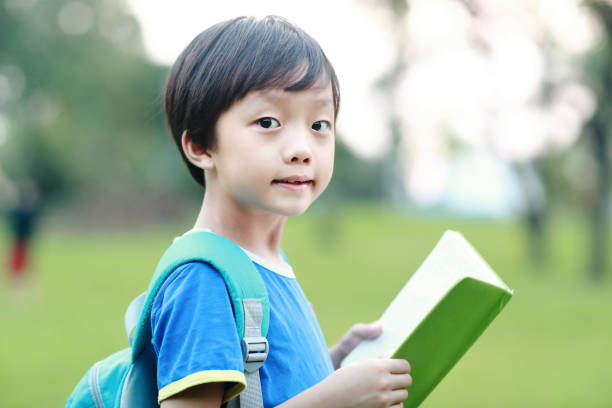 istock Little boy going to school 1049180718