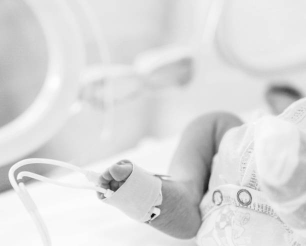 istock Newborn baby in hospital 1049189328