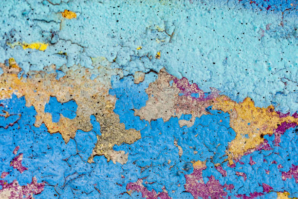istock Grunge background with abstract colored texture. Old scratches, stain, paint splats, spots. 1049198178