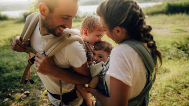 istock Family of adventurers 1049198340