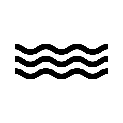 water symbol vector