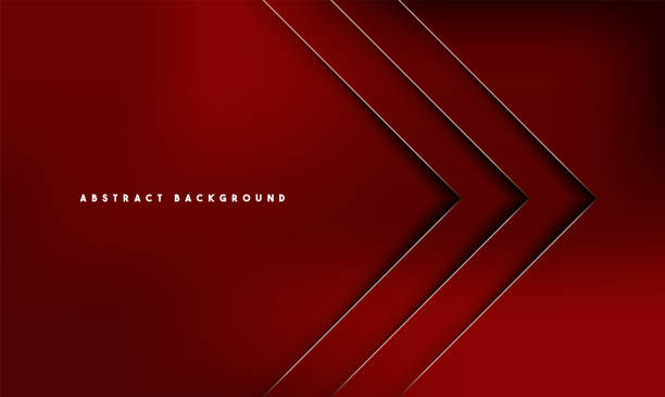 ilustrações de stock, clip art, desenhos animados e ícones de red abstract vector background - red backgrounds shadow pattern