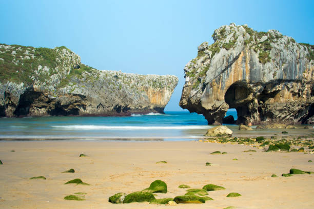 istock Beach caves of the sea 1049237986