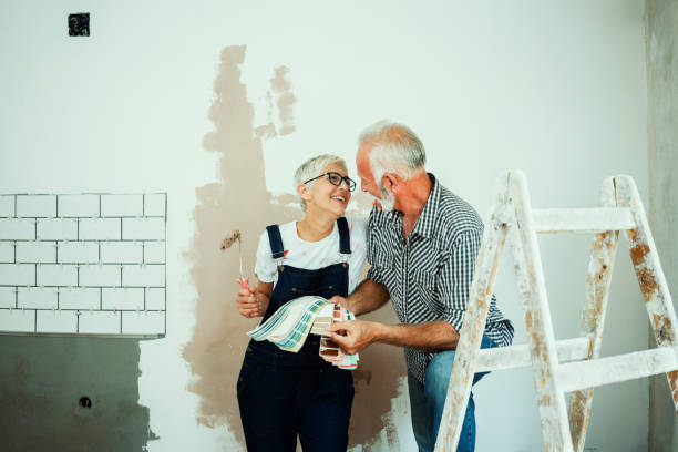 istock Couple remodeling their home 1049241866