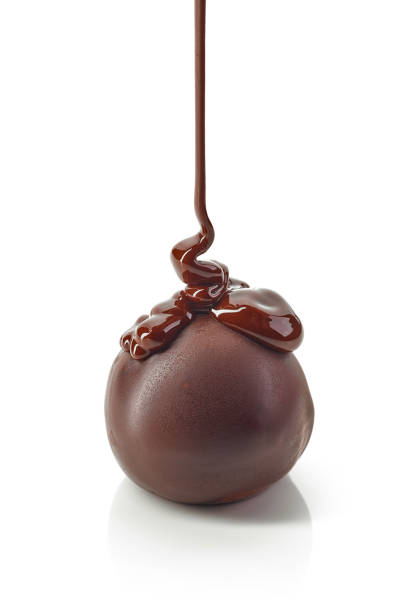 istock chocolate truffles covered with melted chocolate 1049251584