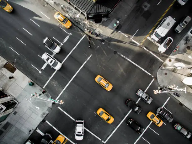 Photo of Aerial view of a street in Chelsea